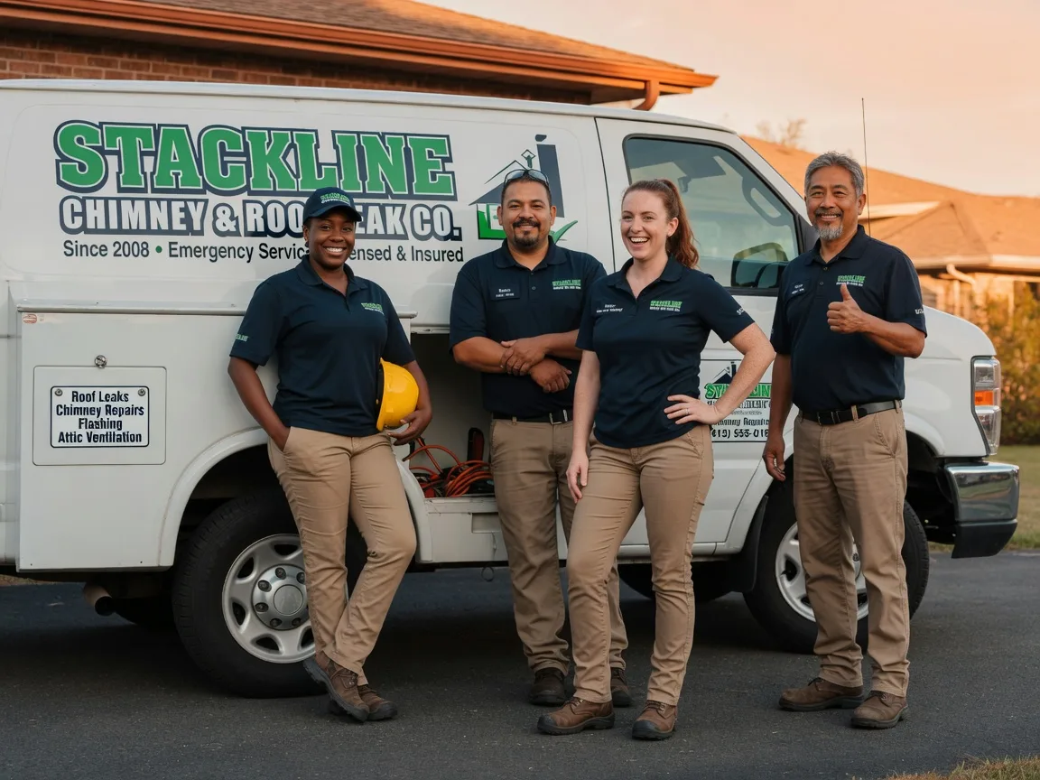 Chimney flashing repair company in Georgetown, TX